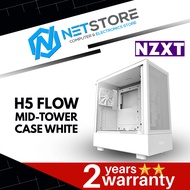 NZXT H5 FLOW MID-TOWER CASE - WHITE - CC-H51FW-01