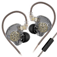 KZ EDX Lite 1DD HIFI In-Ear earphone Wired Headphones High-quality audiophile headset entry music ga