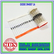 Diode IN4007 - Diode 4007 1A per 10 pcs