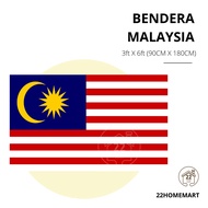 Malaysia Flag/Bendera Malaysia 3X6FT Perak State Flag [READY STOCK]