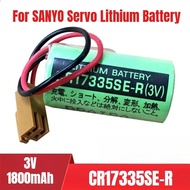 1800mAh for SANYO CR17335SE-R 3V MR-J4 Servo Lithium Battery