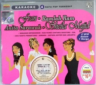 4 Ratu Pop Terhebat VCD Karaoke Cover Version 22 Lagu Terbaik Dipopularkan oleh Francissca Peter Ram