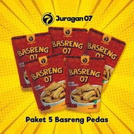 Juragan 07. Paket isi 5 basreng premium pedas