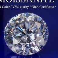 Moissanite Diamond Round Brilliant 6.5mm 1ct D VVS1 Premium GRA USA Certificate