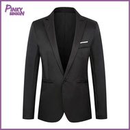 Yoewre Business Casual Men Suit Men Slim Fit Suit Jacket Slim Fit Mens Business Blazer for Wedding O