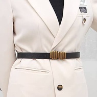 K2-1 Woman Leather Belt Fashion Dress Belt Pant Belt Versatile Woman Belt