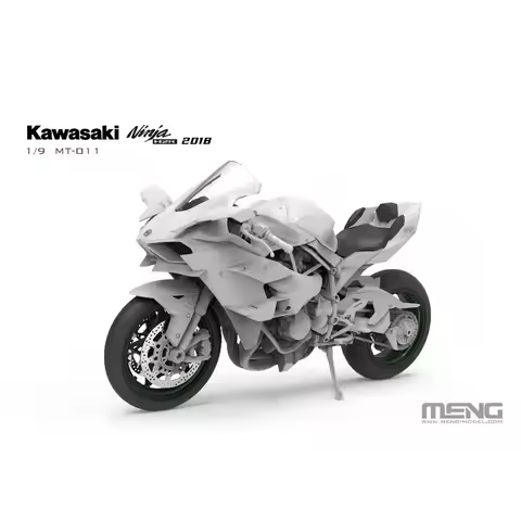 MENG Motorcycle Series Kawasaki Ninja H2R 2018 Model kit MT-011 1/9 Scale （Hot）