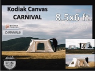 Kodiak Canvas x CARNIVAL ขนาด 8.5x6 ft. และ 10x10ft. Flex-Bow VX Canvas Tent Limited Edition 2023