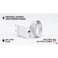 Huawei 40W SuperCharge Power Adapter (UK Plug) + 5A Type-C Cable