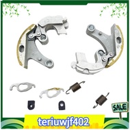 【●TI●】Clutch Shoe Plate Assembly for  PW50 PY50 QT50 MPA08 3L5-16620-03-00 with Spring Parts