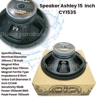 Terpopuler Speaker Ashley 15" CY1535 Professional 15 inch Original CY