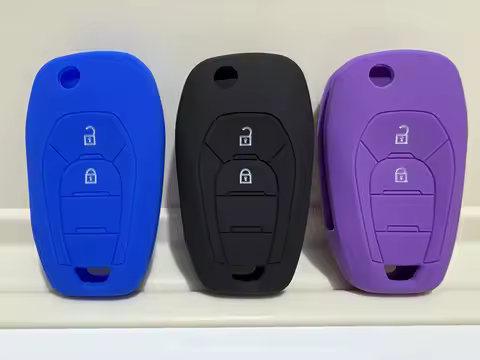 Silicone Case For Chevrolet Cruze Trax LS Badge Spark Sonic Aveo Tracker Onix RS Trailblazer 2 Butto