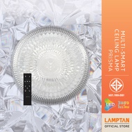 LAMPTAN โคมไฟเพดาน Multi-Smart Ceiling Lamp Prisma 40w 3แสงใน1โคม ควบคุมด้วยรีโมท