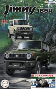 富士美 Fujimi 1/24 Suzuki Jimny JB64 四驅特別版 戶外配件模型套件 [FJ-06665]