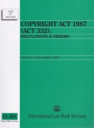 Copyright Act 1987 (Act 332) Regulations & Orders [As at 1st November 2025]