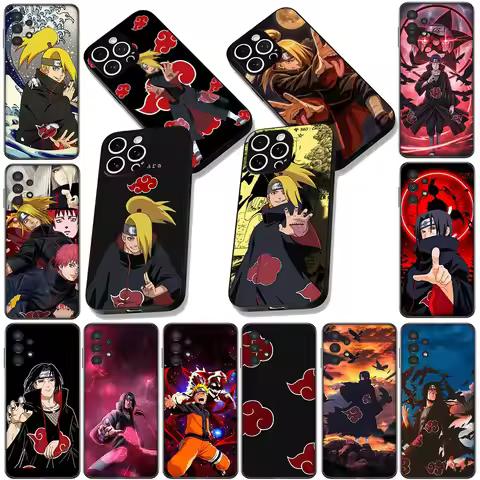 Phone Cover for OPPO A40 A60 A80 A38 A18 A17 A16 A78 A79 A54 A15 A57 4G 5G Casing Case Deidara Narut