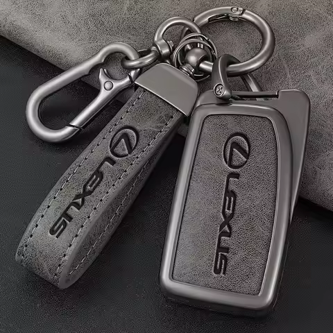 Leather Car Key Case Cover for Lexus RX350 NX300 Es300h Rx450h GS300 GX470 IS250 ES350 LX570 GX460 N