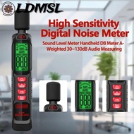 LDMSL Sound Level Meter, Windproof Digital Display Noise Meter, Professional 125Hz-8KHz 30-130dB Dig