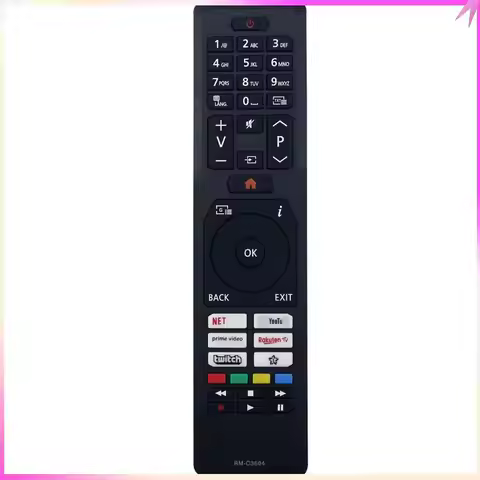 B68C Replace RM-C3604 Remote Control For JVC RM-C3604 LCD TV Remote Control