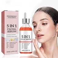 5Combination1Anti-aging serum contains vitamins C、Vitamin E、Hyaluronic Acid、Collagen and Niacinamide