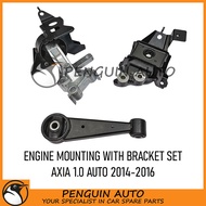 PERODUA AXIA 1.0 2014-2016 AUTO ENGINE MOUNTING WITH BRACKET PREMIUM QUALITY 1SET