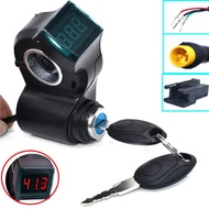 【support】 Electric Thumb Throttle Voltmeter Digital Voltage Display Switch Powerkey Lock E-Bike For M4