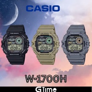 [1YR WARRANTY] CASIO WS-1700H MEN DIGITAL QUARTZ YOUTH TIMEPIECES DATE DAY RESIN STRAP WATCH WS-1700