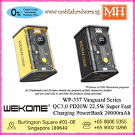 [Authentic] Wekome WP-337 Vanguard Series Mini Size QC3.0 22.5W+PD20W Super Fast Charging PowerBank 20000mAh MH