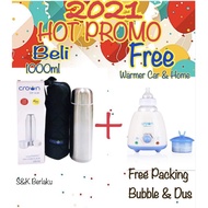 TERMOS Crown EasyTravel Thermos 350ml 500ml 1000ml / Vacuum Flask / Hot and Cold Water Thermos