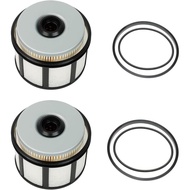 OE Spec FD4596 Fuel Filter Fits for Ford F & E Series 7.3L Powerstroke Diesel, 2 pack