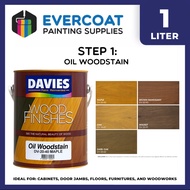 Davies Oil Woodstain Paint for Cabinets, Furnitures 1 Liter