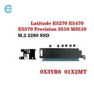 NEW Original Laptop SSD Bracket Heatsink Plate For Dell Latitude E5270 E5470 E5570 Precision 3510 M3