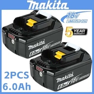 18V 6.0Ah For 18V B Bl1830b Bl1850b Bl1850 Bl1840 Bl1860 Bl1815 Replacement Lithium