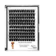 →VAYATOR 120pcs Wide Cluster D Curl Professional Makeup Individual Cluster Eyelashes Grafting Fake F