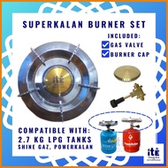 ♀ ஐ ❐ SuperKalan Burner Set Multiflame for Shine Gaz PowerKalan 2.7kg Tank SK-138