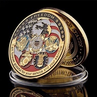 Us Marine Air Force Commemorative Medal Free Commemorative Coin Five Army Us Eagle Team Coin Premium