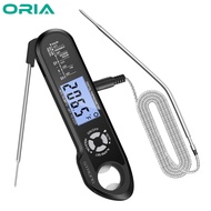 ORIA Digital Cooking Food Thermometer BBQ Meat Thermometer With Double Probe