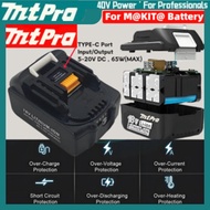 MT MTPRO Battery Replacement 18V BL1830 BL1840 BL1850 Lithium-Ion Rechargeable Charger Universal