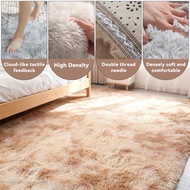 Oversized Rug Non-Slip Skin-Friendly Fluffy Rug Living Room & Bedroom Plush Rug Non-Slip Mat