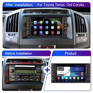 LEHX L6PRO 2 Din Android 11 วิทยุติดรถยนต์มัลติมีเดียสําหรับ Toyota Corolla Vios Crown Camry Hiace Previa RAV4 Carplay Stereo gps