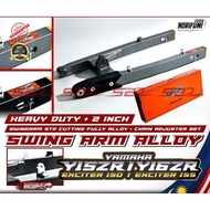Swing Arm Alloy NORIFUMI Y15 Y16 EXCITER150 155 Swingarm STD Cutting +2 INCH Chain Adjuster Set Poly