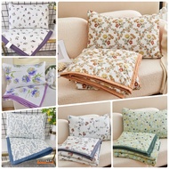 👍👍High Quality Lace cotton Linen 3in 1  Bedding cadar patchwork cadar pengantin selimut quilt