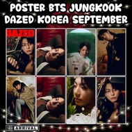 [Free Choose] BTS JUNGKOOK DAZED KOREA SEPTEMBER 2023 A5 A6 Photocard Poster PC Kpop