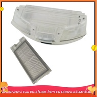 2PCS Dust Box and Filter Accessories for  Eve Plus H40 for XCLEA H30plus H40 H60 Vacuum Cleaner Repl