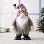 Gnome Krismas, Gnome Menari Menyanyi Gnome Buatan Tangan Meja Rumah Pesta Xmas Hadiah Hiasan Krismas