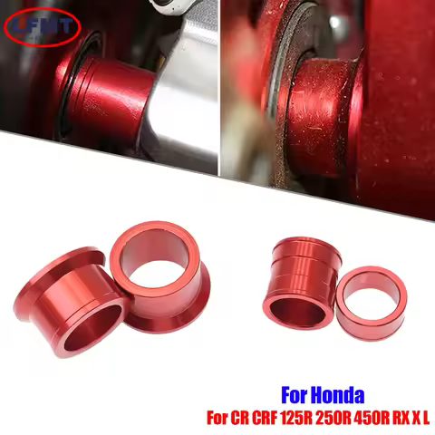 For Honda CRF450X CR CRF 125 250 450 Motorcycle Front Rear Wheel Hub Spacer Fork Bushing CR125R CR25