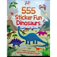 555 Sticker Fun Dinosaurs BRAND NEW Children's Activity Book