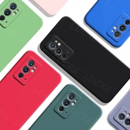 Liquid Silicone Cover For OnePlus 9RT 5G Case For OnePlus 9RT 9R 9 Pro Case Soft Phone Protective Bu