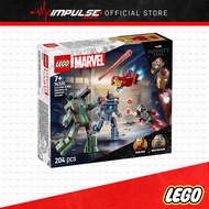 LEGO 76320 Super Heroes Marvel Iron Man & War Machine vs. Hammer Drones
