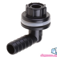 ELEGA Plastic Water for Tank Connector Elbow Adapter Fitting Pipe Fittings Quick Connectors for Rain Barrels Tubs Pools